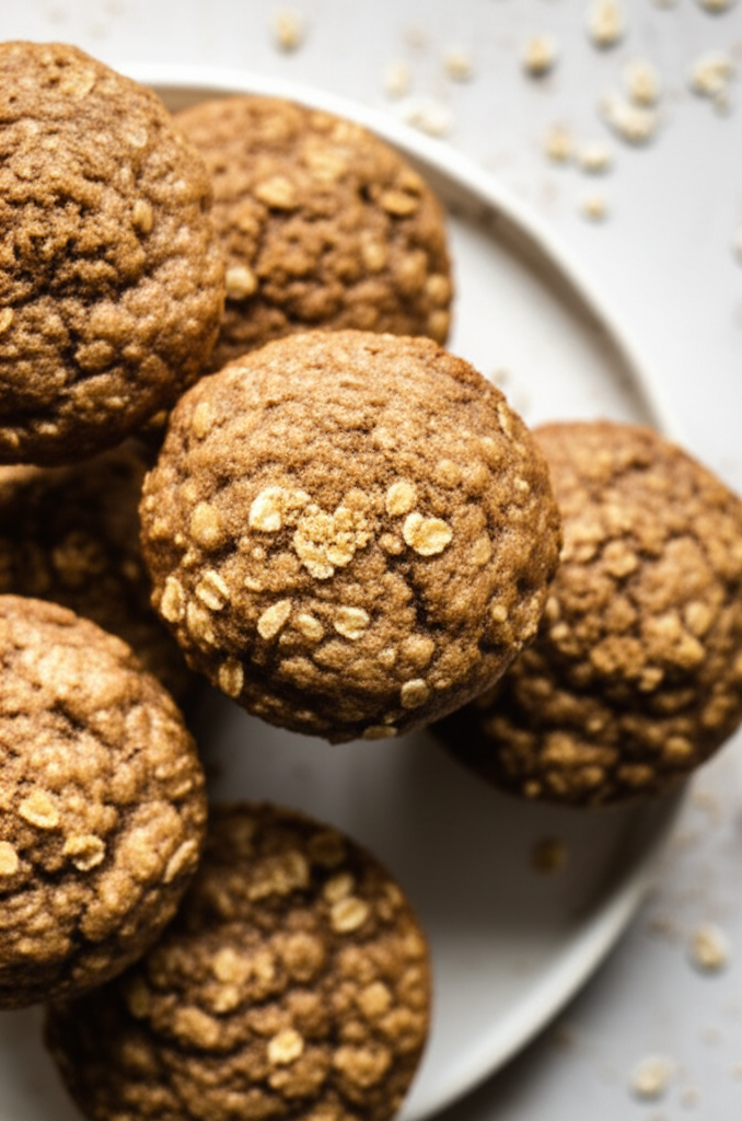 Banana Oat Brown Sugar Muffins image