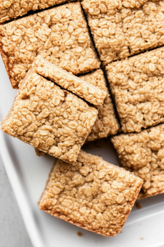 Banana Oat Cookie Bars image