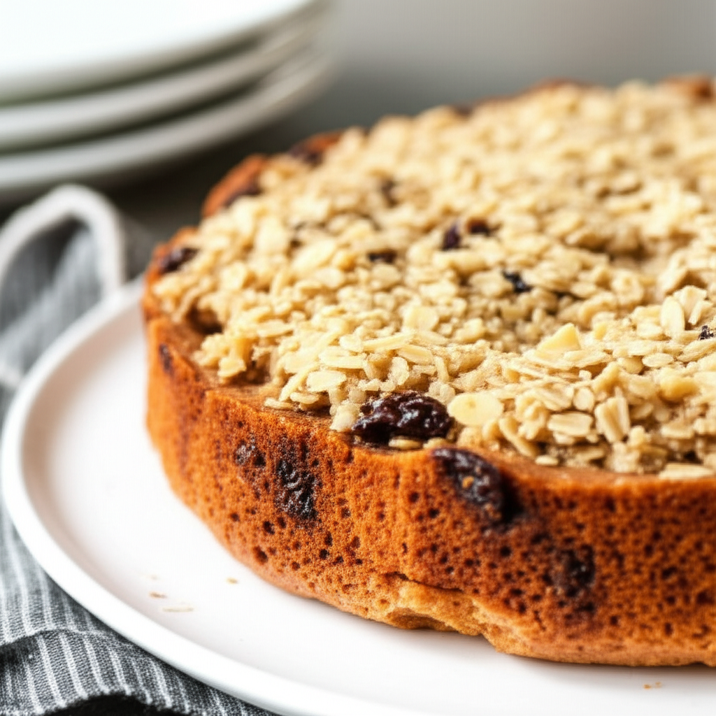 Banana Oatmeal Cake image