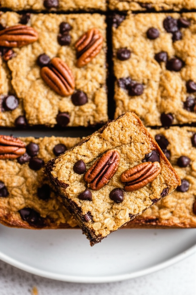 Banana Oatmeal Chocolate Chip Bars image