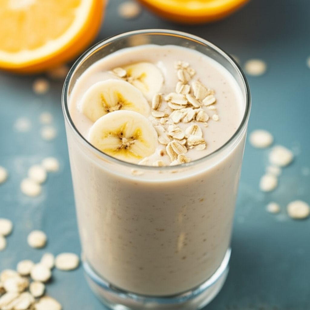 Banana Oatmeal Smoothie image