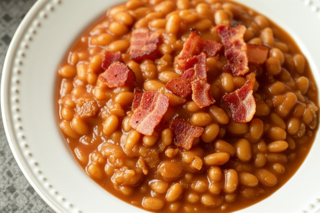 Quick And Easy Baked Beans image