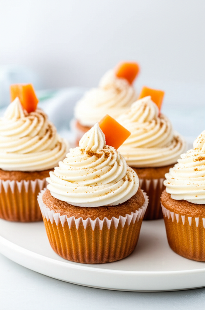 Banana Papaya Cupcakes image