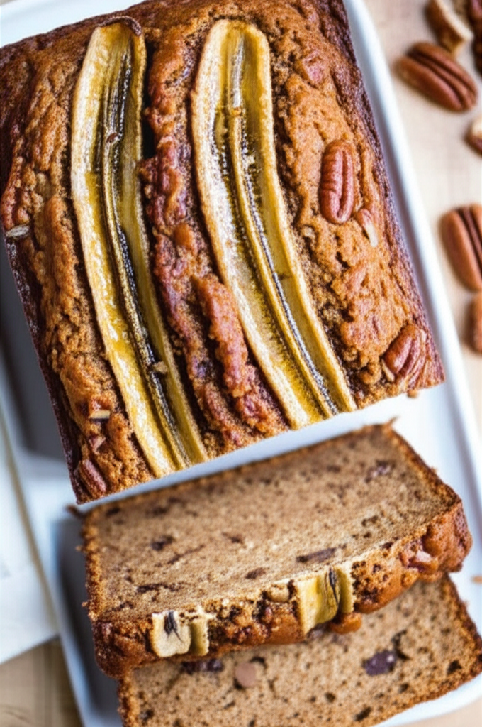 Banana Pecan Loaf image