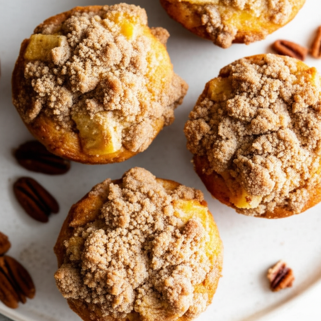 Banana Pineapple Streusel Muffins image
