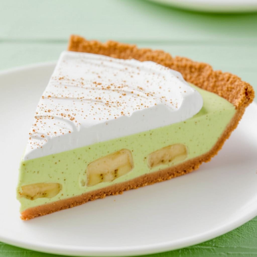 Banana Pistachio Pie image