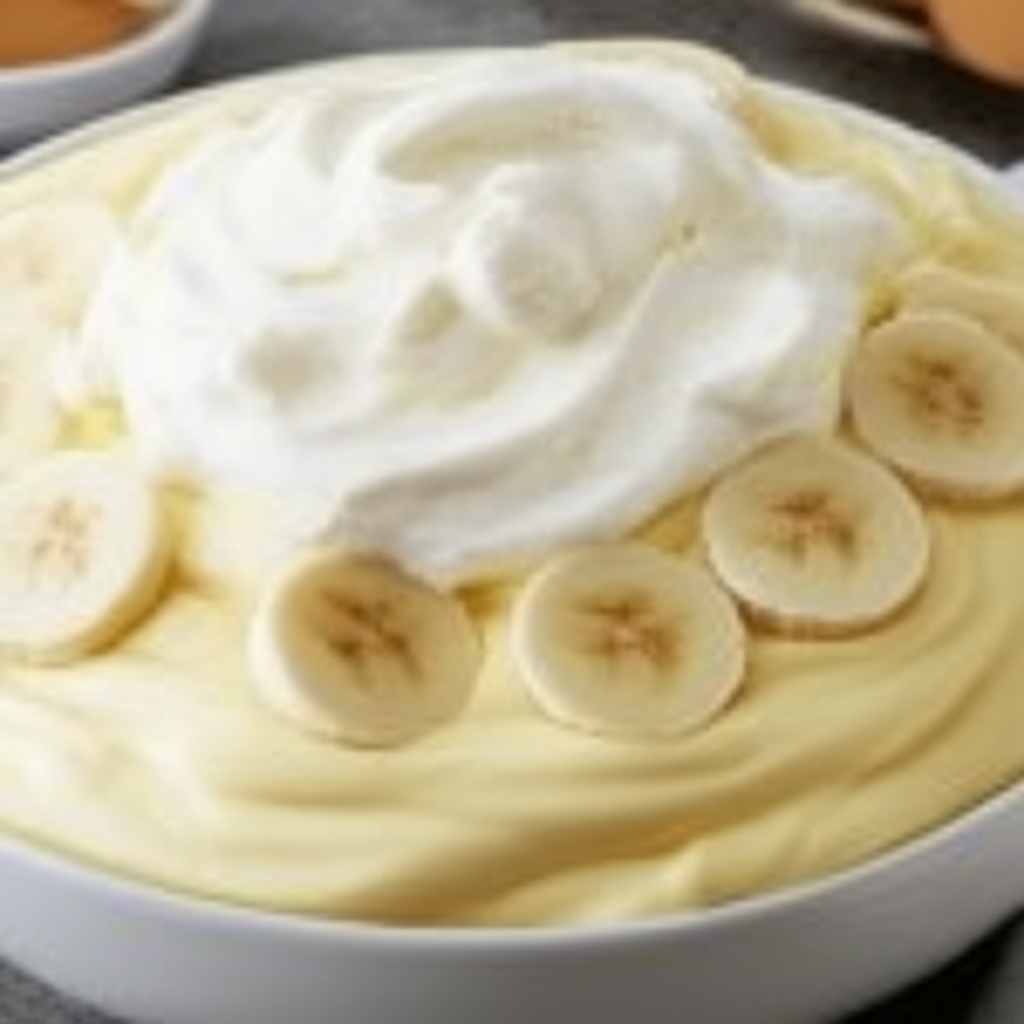 Banana Pudding Quick Easy Low Fat image