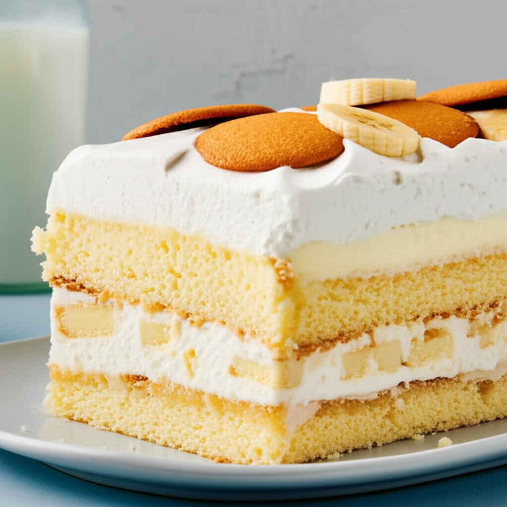 Banana Pudding Beach Icebox Cake image