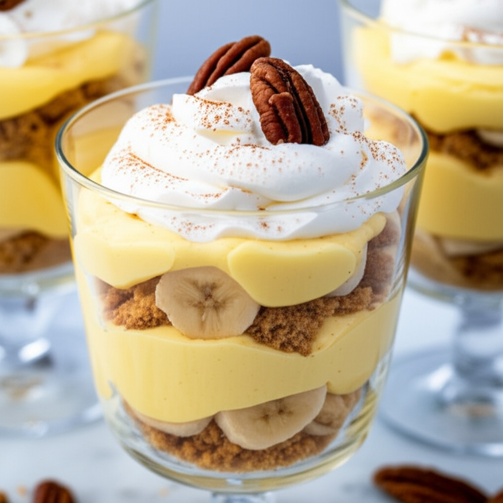 Banana Pudding Parfaits image