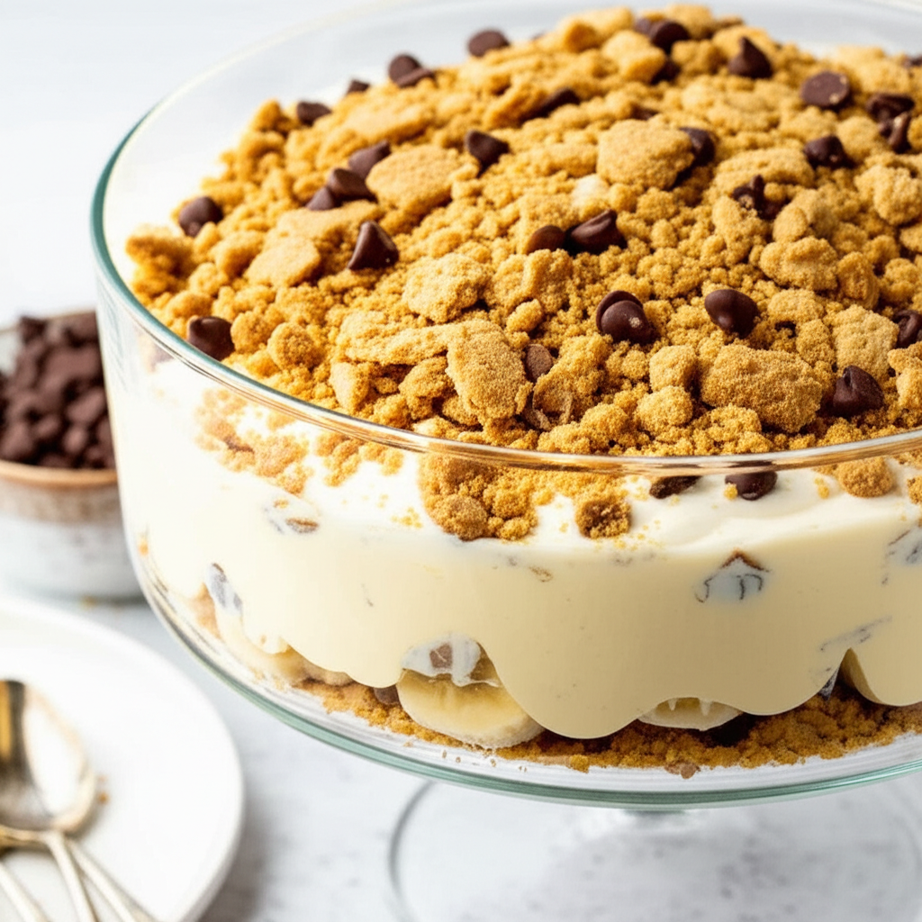 Banana Pudding With Graham Cracker Crunch image