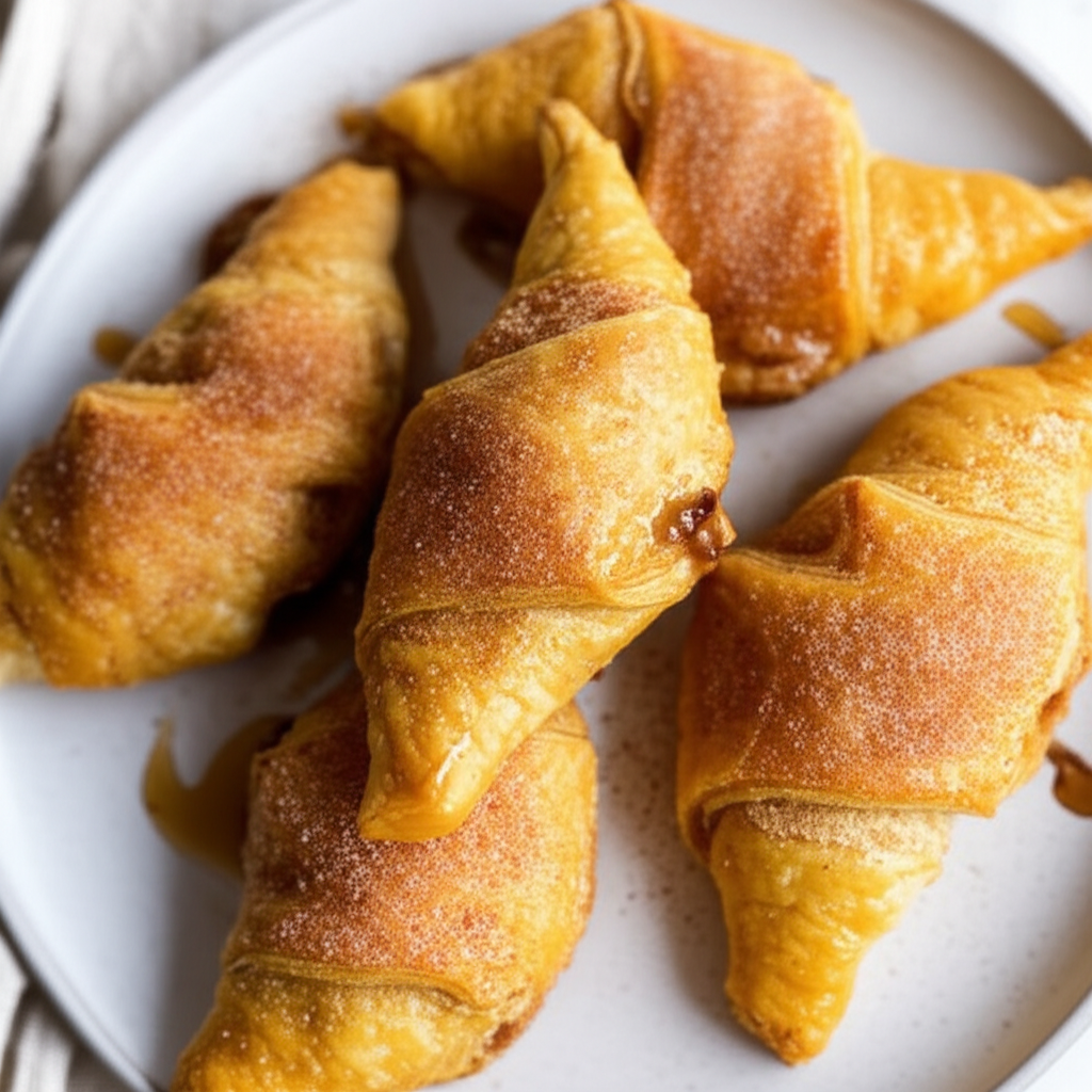 Banana Purse In Puff Pastry image