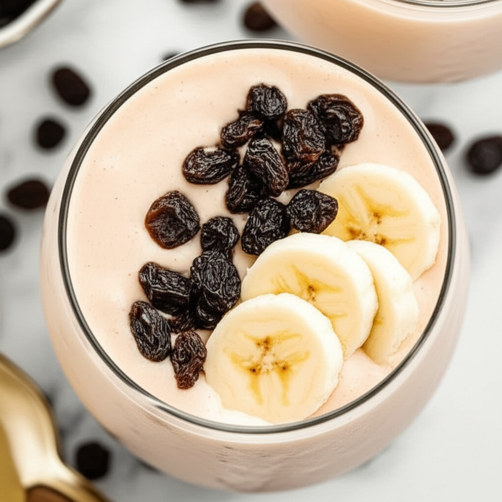 Banana Rum Raisin Smoothie image