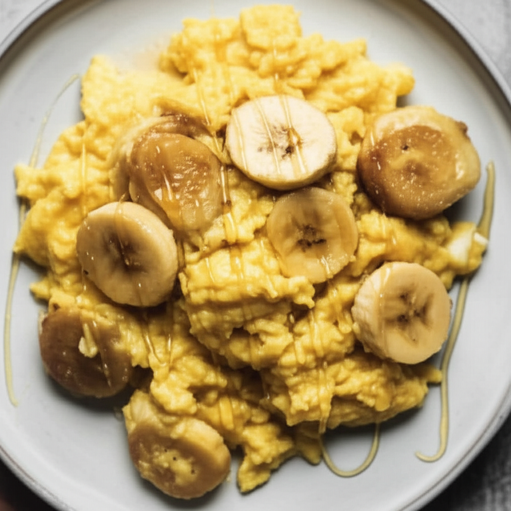 Banana Scrambled Eggs image