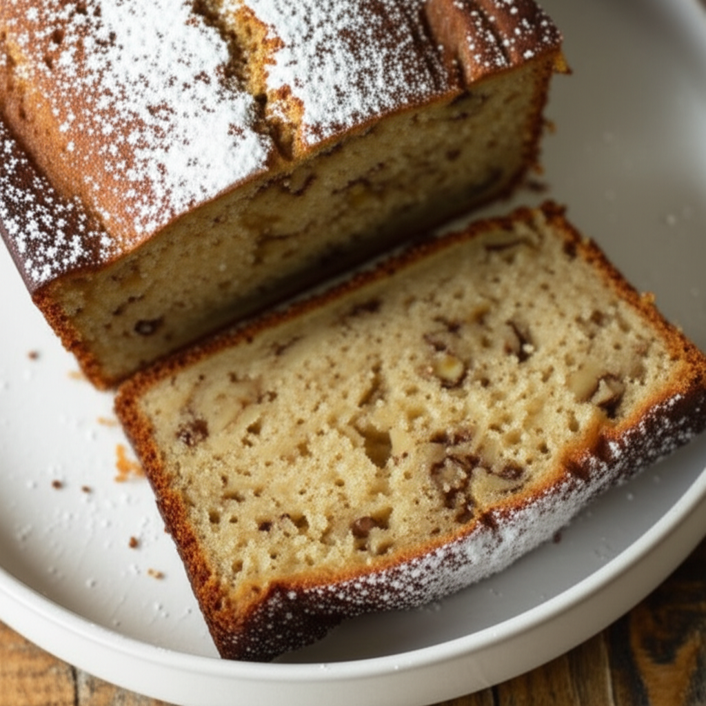 Banana Sour Cream Bread image