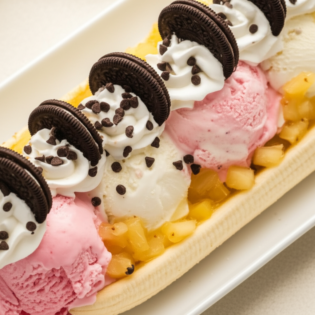 Banana Split Dessert image