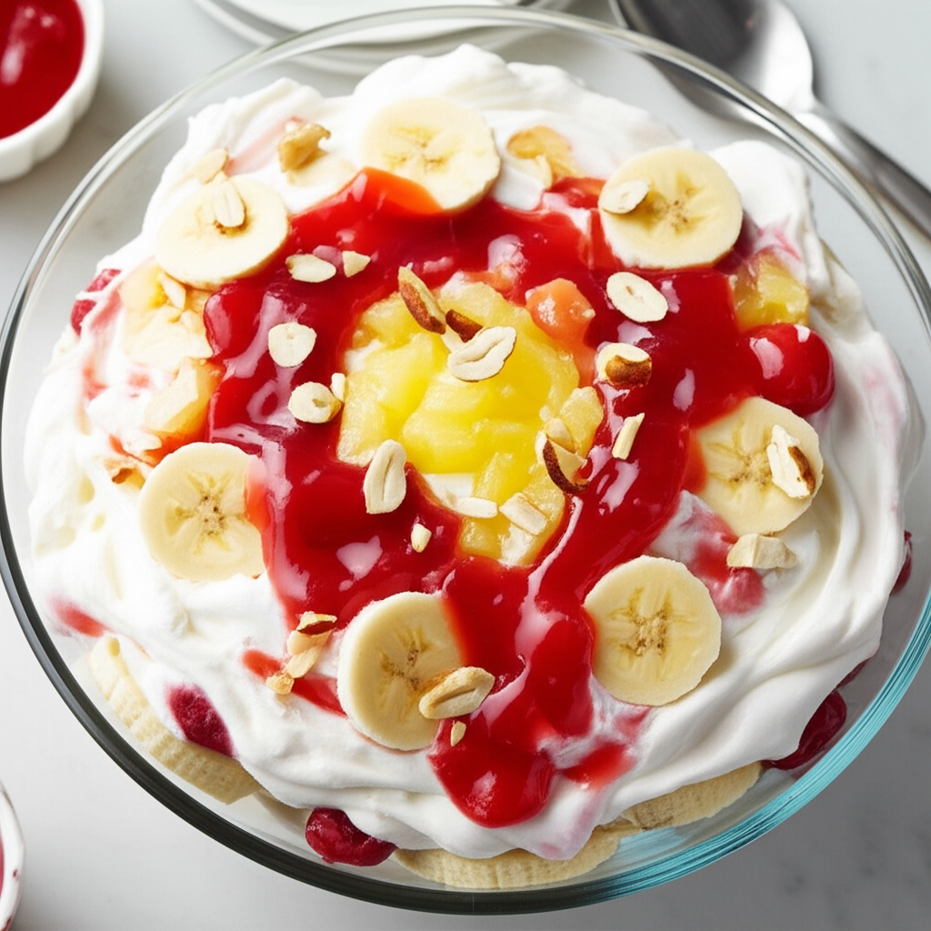 Banana Split Dessert Or Salad image