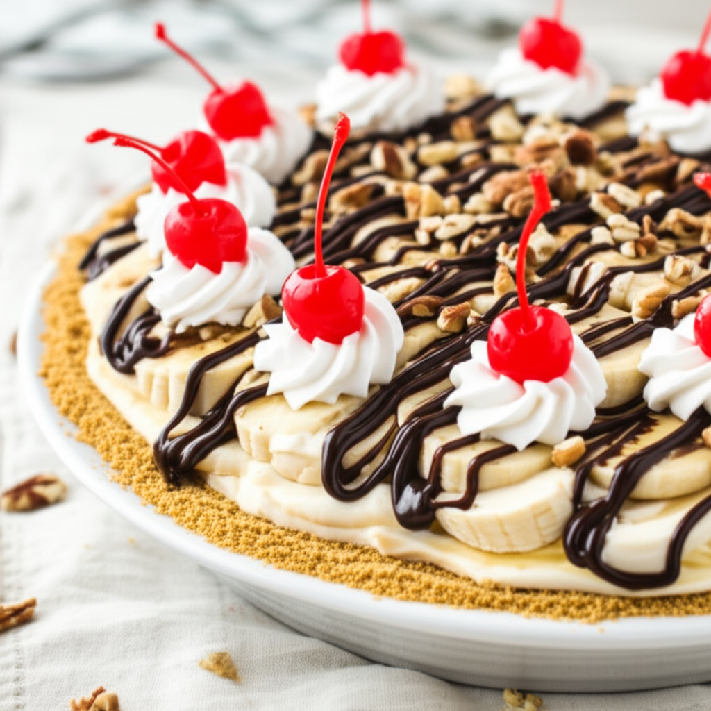 Banana Split Pie image