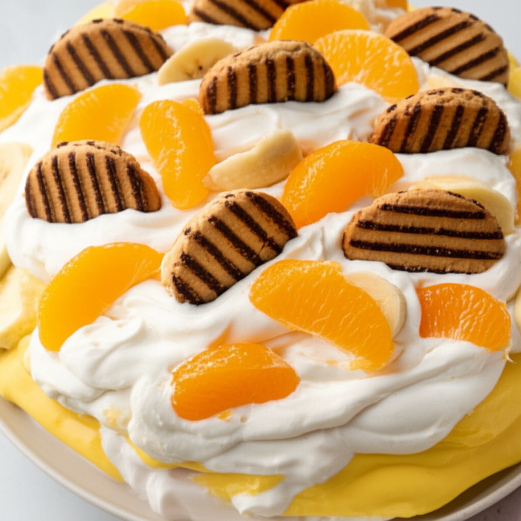 Banana Split Pudding Dessert image
