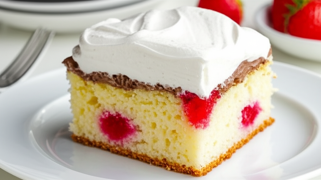 Banana Split Refrigerator Cake image