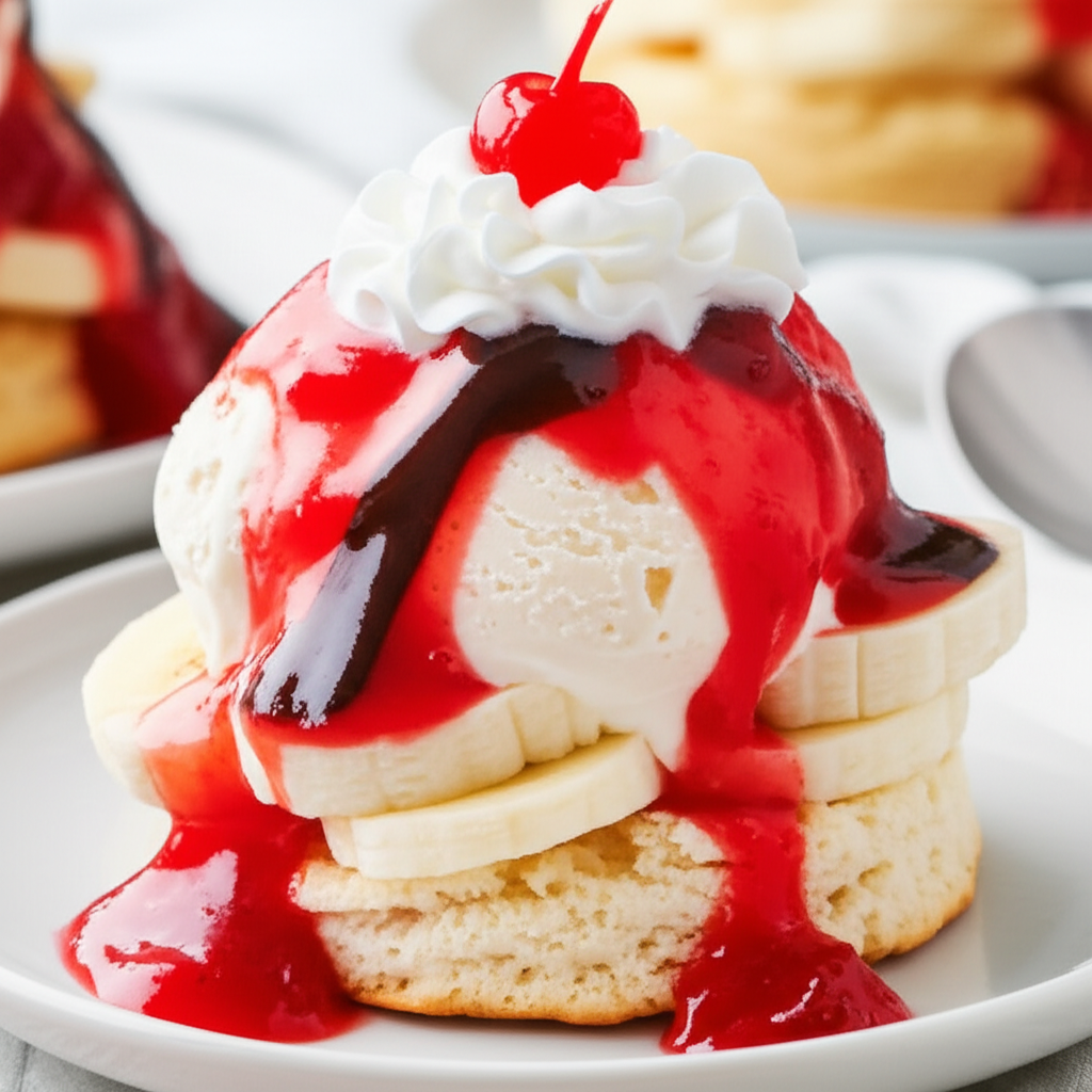 Banana Split Shortcakes image