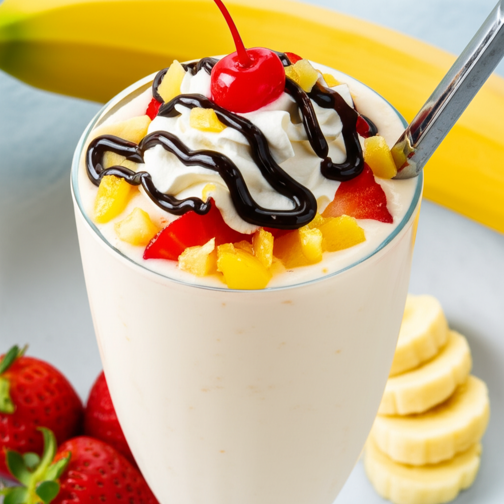 Banana Split Smoothies image