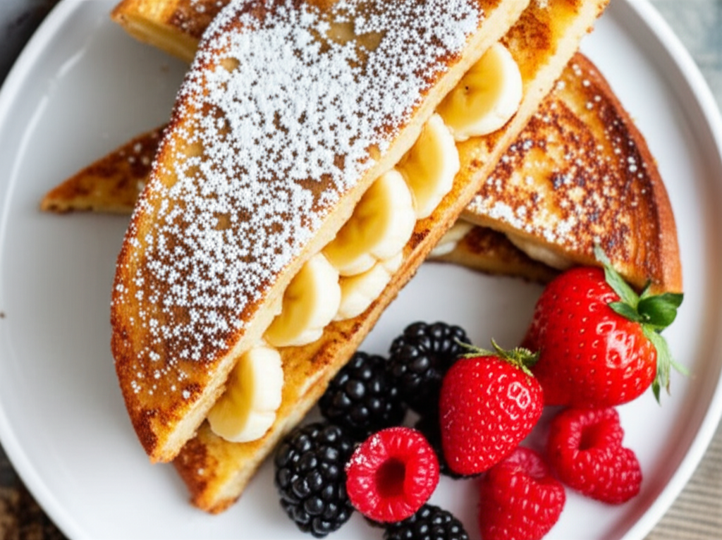 Banana Stuffed French Toast image