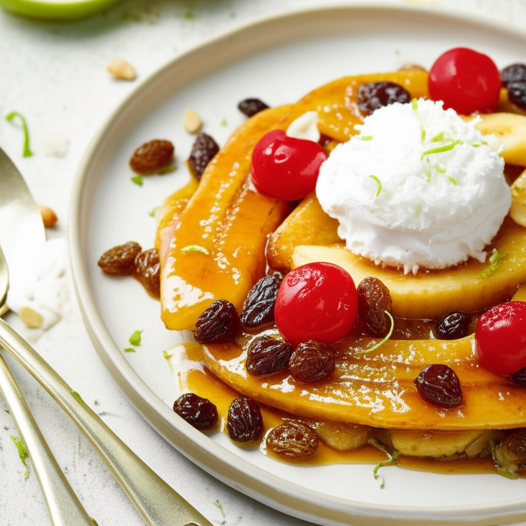 Banana Sunset Dessert image