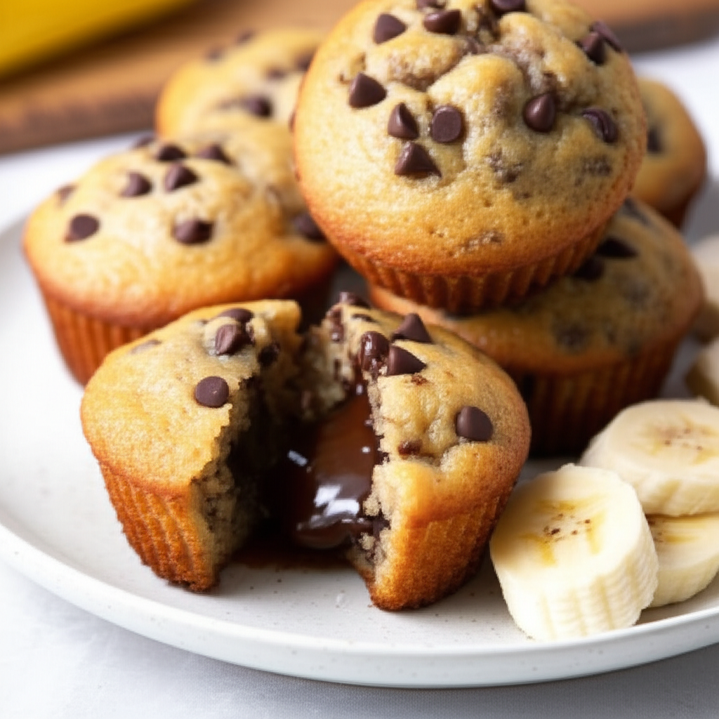 Banana Surprise Cupcakes image