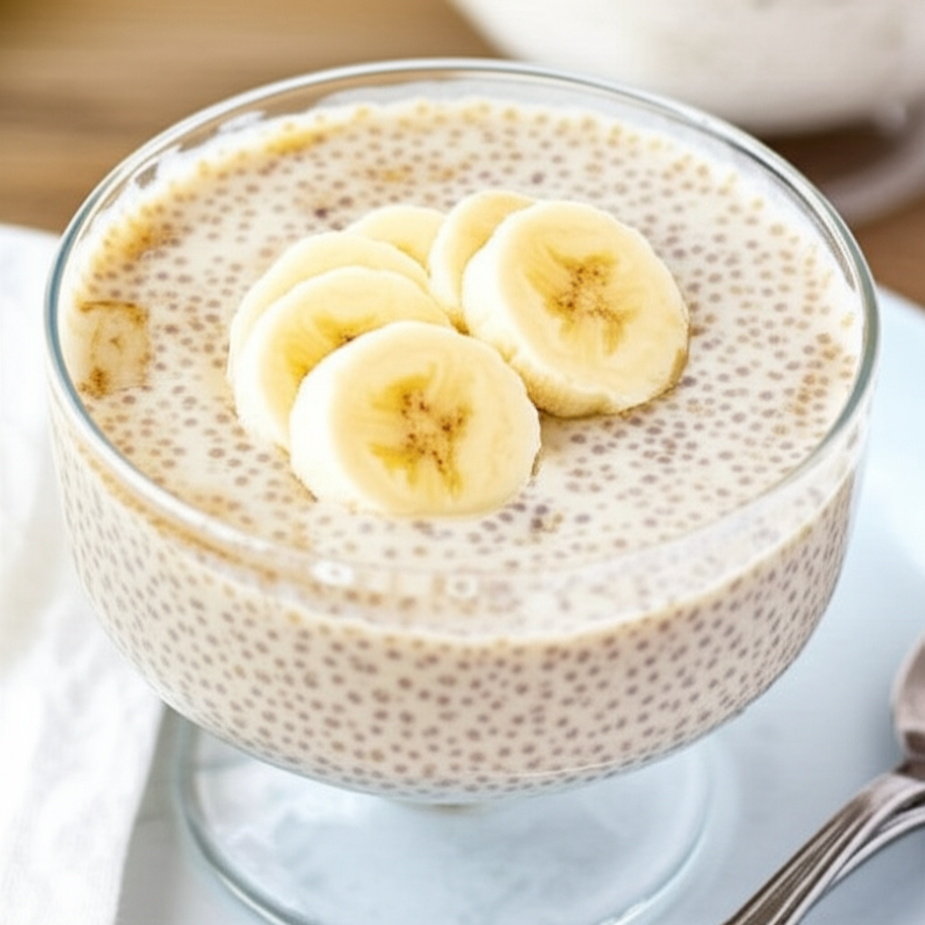 Banana Tapioca Pudding image