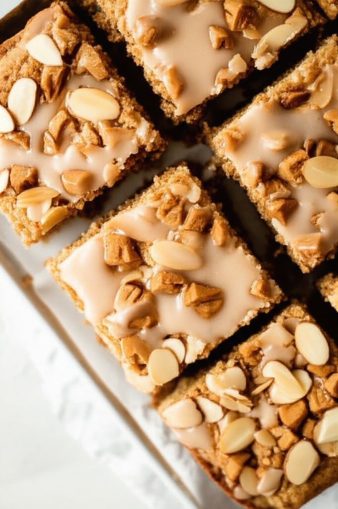 Banana Toffee Bars W Browned Butter Icing image