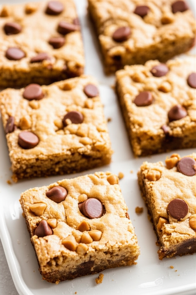 Banana Toffee Blondies image