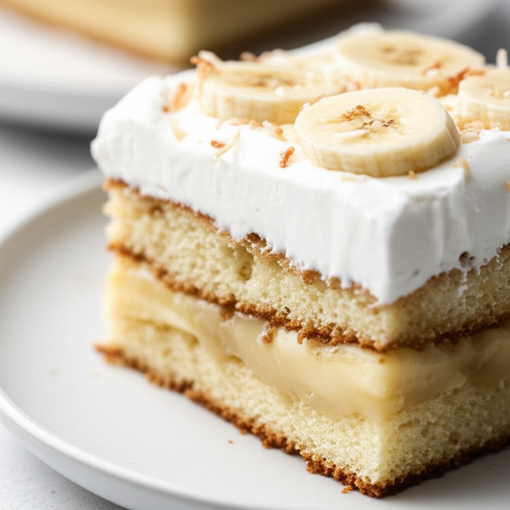Banana Tres Leches Cake image