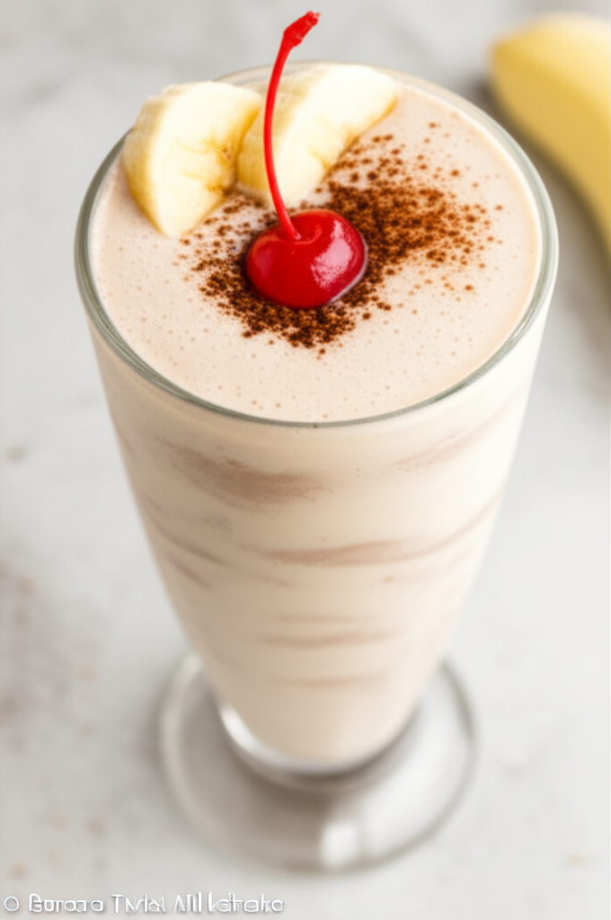 Banana Twist Milk Shake image