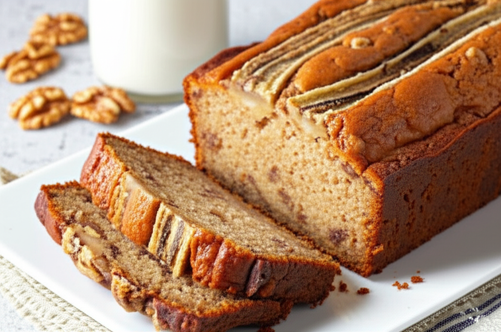 Banana Walnut Bread image