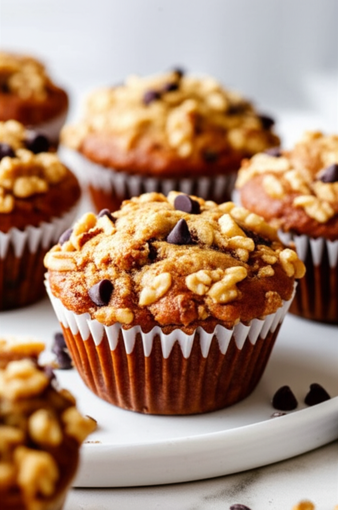 Banana Walnut Muffins image