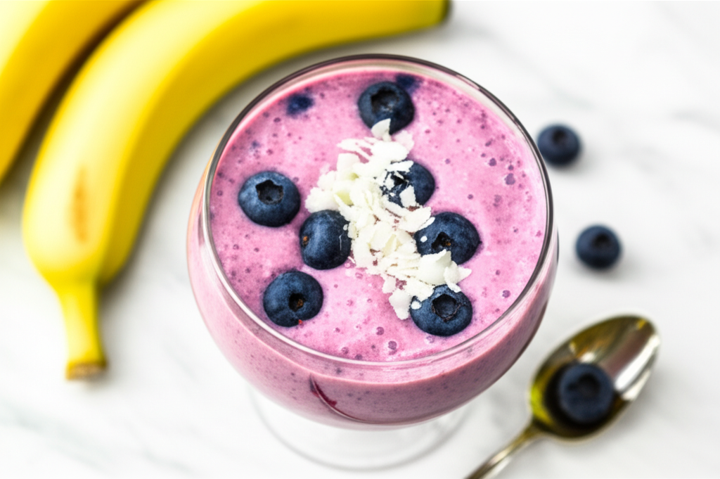 Banana Berry Shoothie image