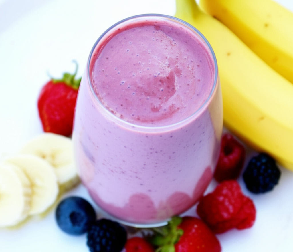 Banana Berry Smoothie image