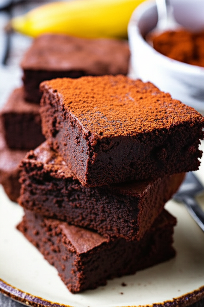 Banana Brownies Low Cal image