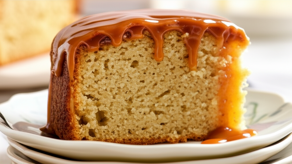 Banana Caramel Cake image