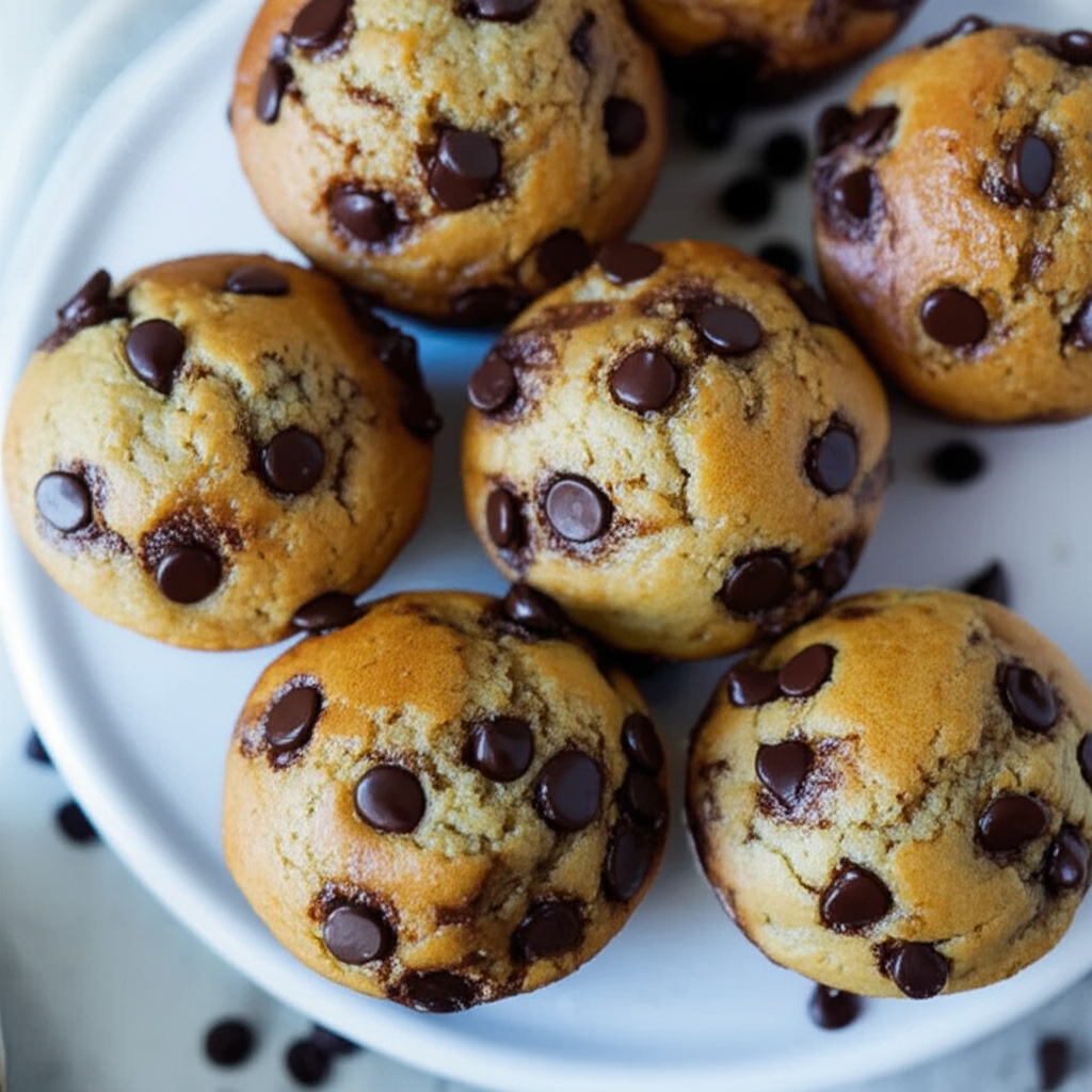 Banana Chocolate Chip Daylight In The Swamp Breakfast Muffins image