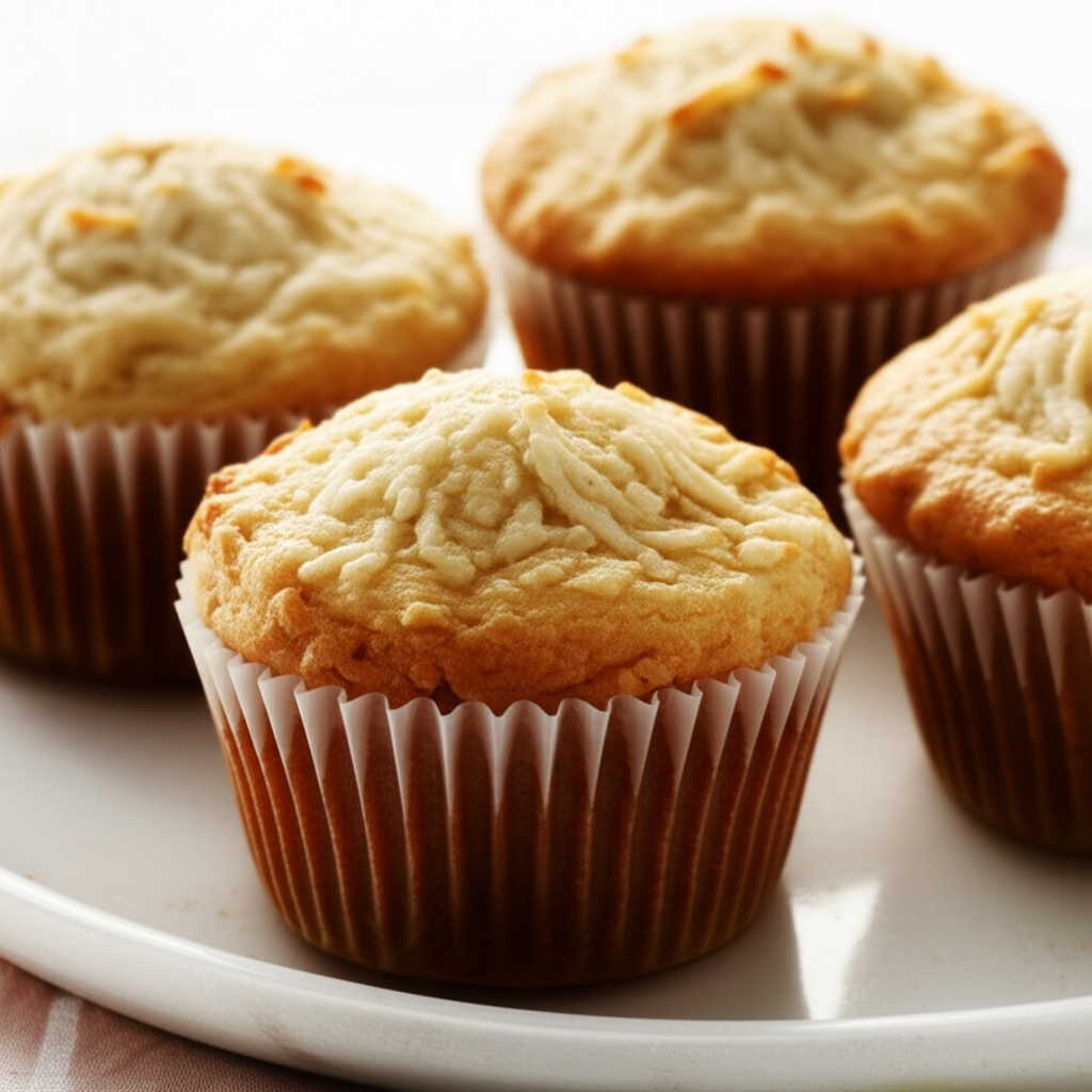 Banana Coconut Muffins image