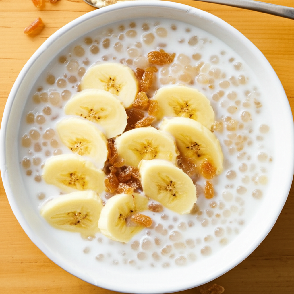 Banana Coconut Pudding image