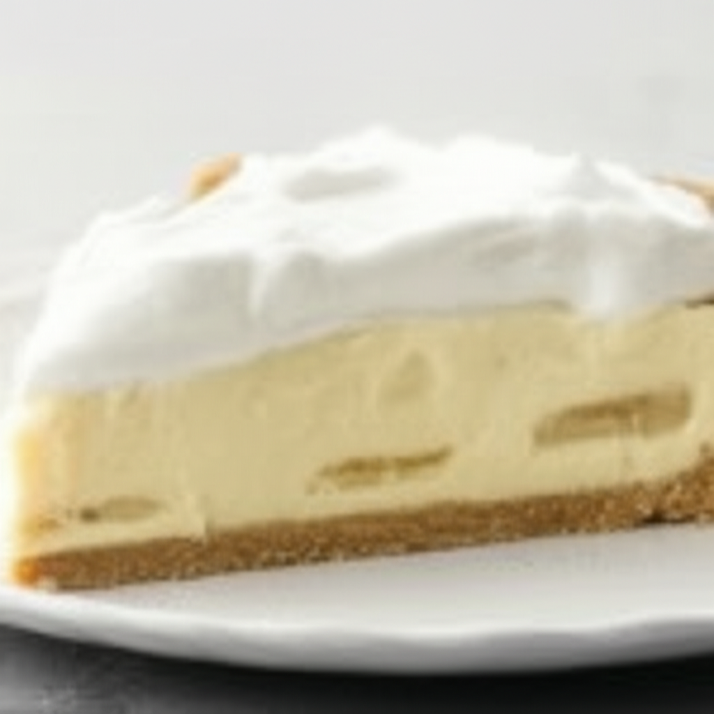 Banana Cream Cheese Pie image