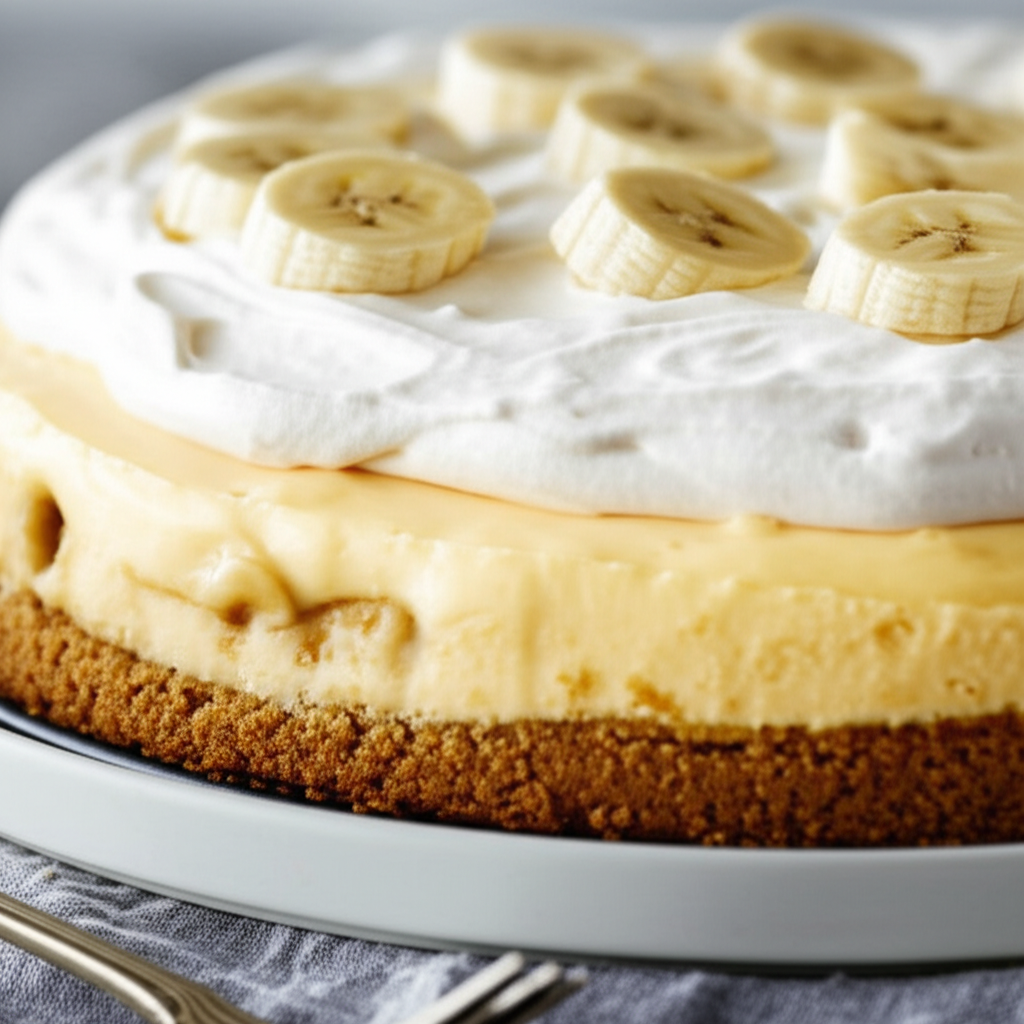 Banana Cream Cheesecake image