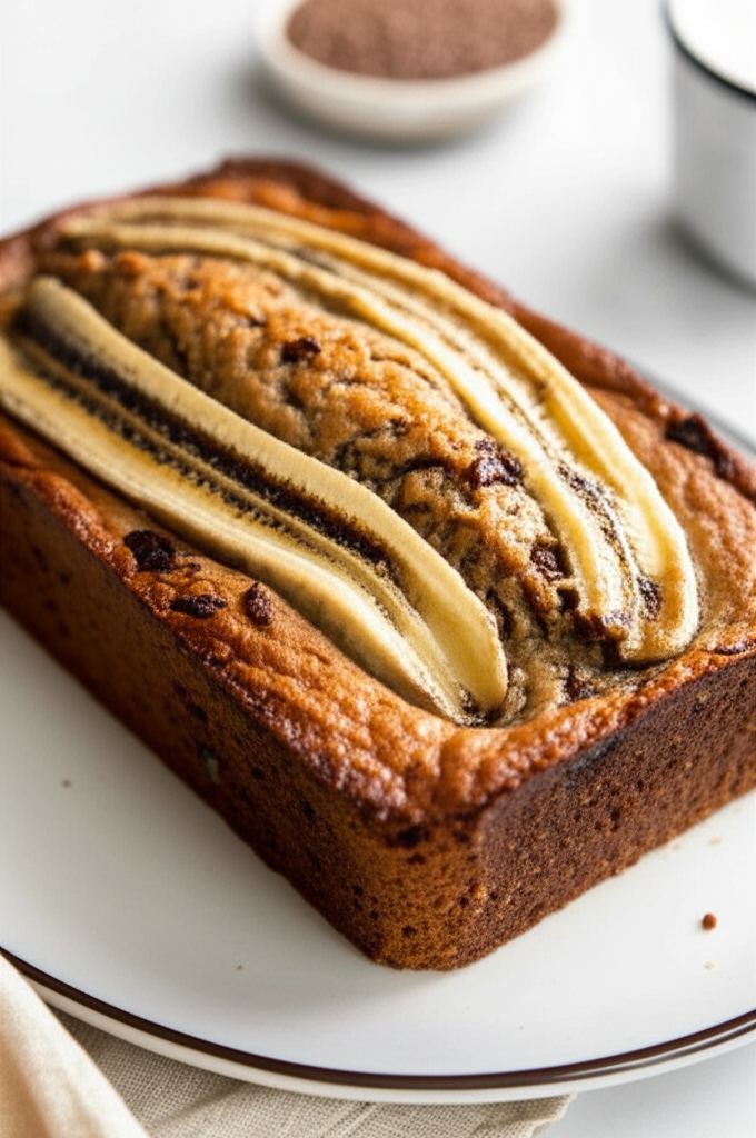 Banana Date Flax Seed Bread image