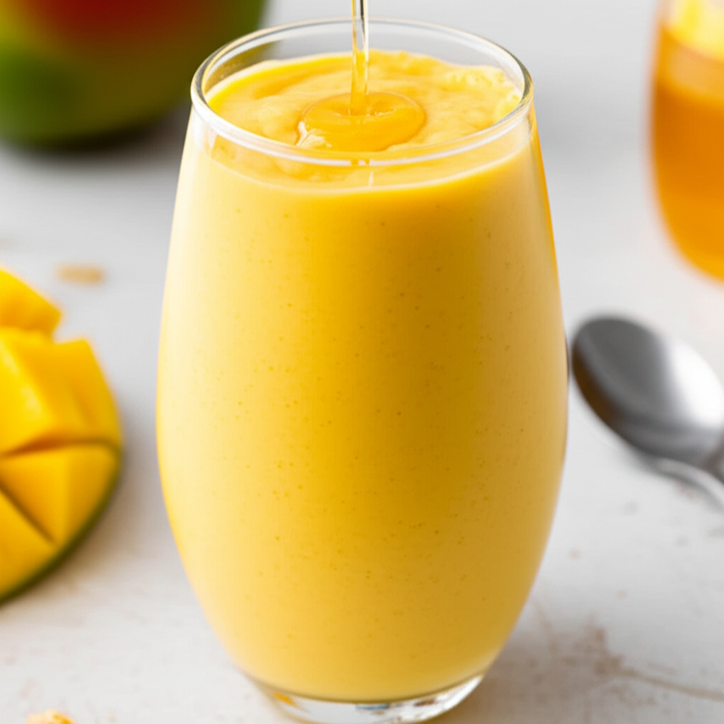 Banana Mango Soy Smoothie image