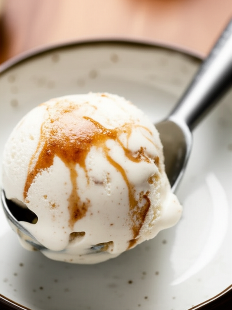 Banana Maple Ice Cream image