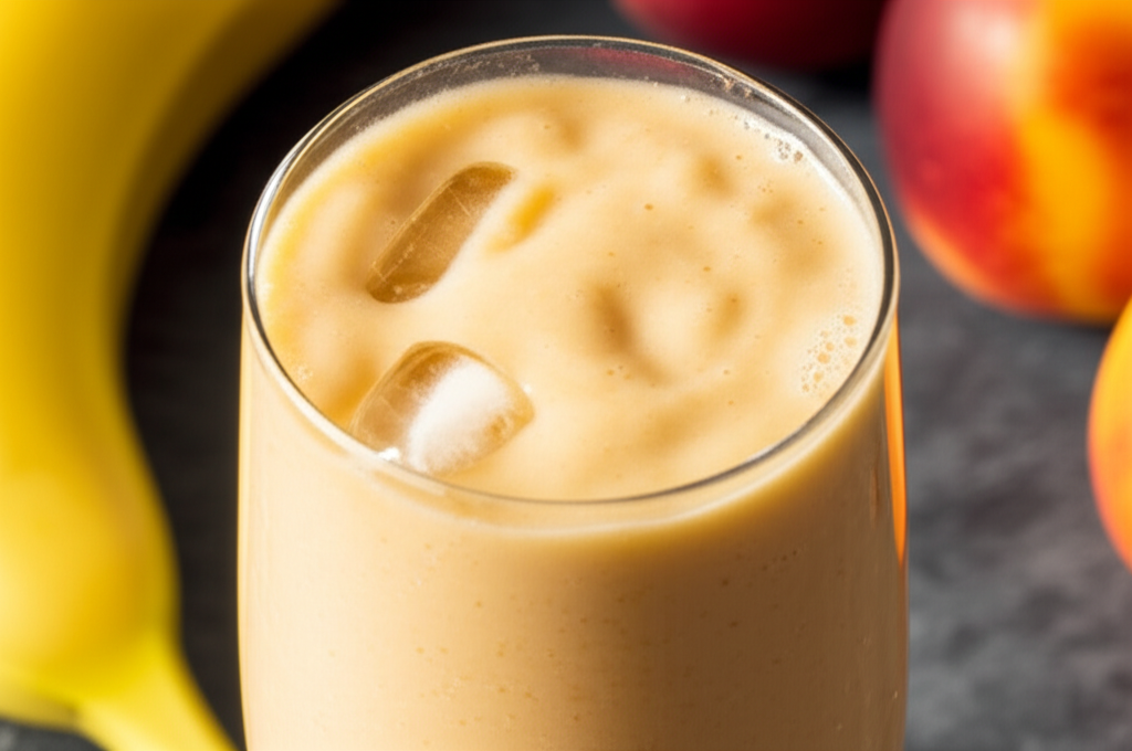 Banana Nectarine Smoothie image