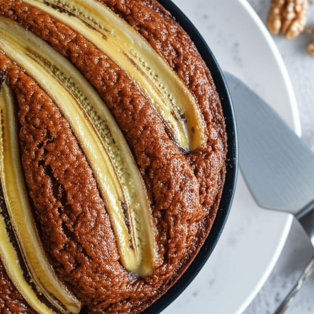 Banana Nut Buttermilk Cake image