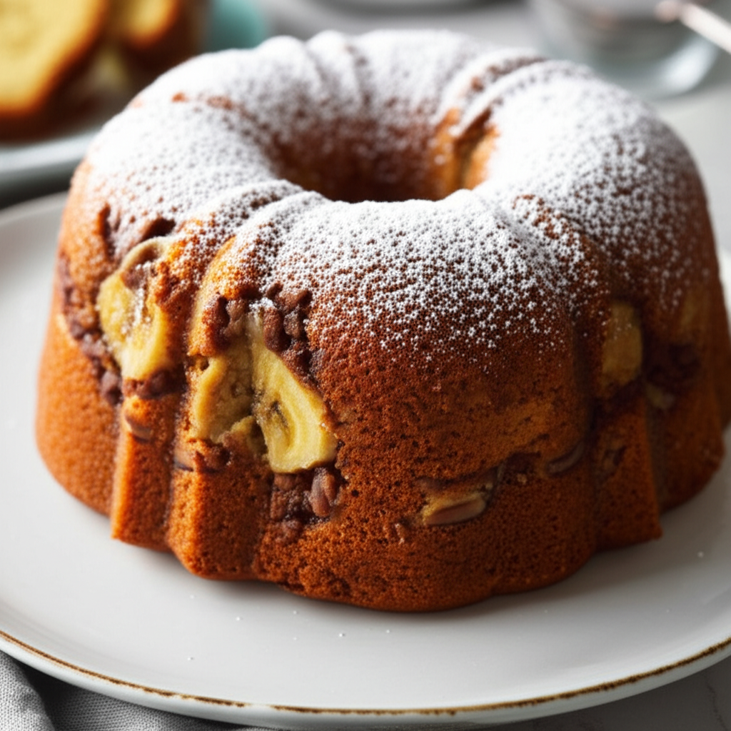 Banana Nut Pound Cake image